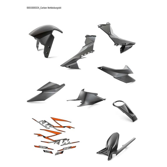Bild von Carbon-Verkleidungskit
