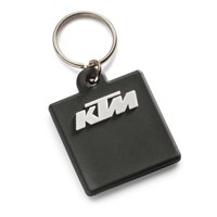 Bild von LOGO RUBBER KEYHOLDER BLACK