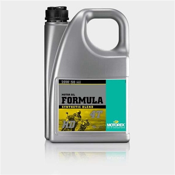 Bild von MOTOREX 4T Formula 20W/50 HD 4lt