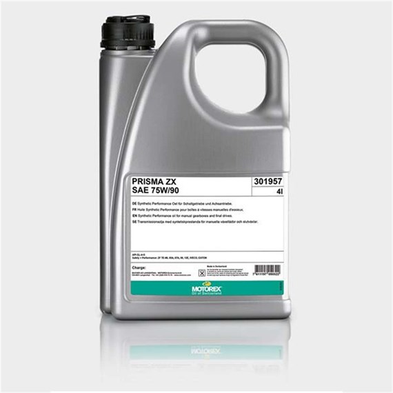 Bild von MOTOREX GEAR OIL PRISMA ZX 75W/90 4lt