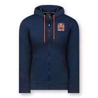 Bild von Backprint Hoodie mit Reißverschluss Damen