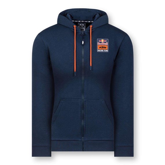 Bild von Backprint Hoodie mit Reißverschluss Damen