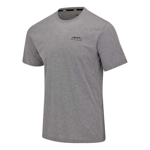 Bild von LOGO T-SHIRT LIGHT GREY MELANGE