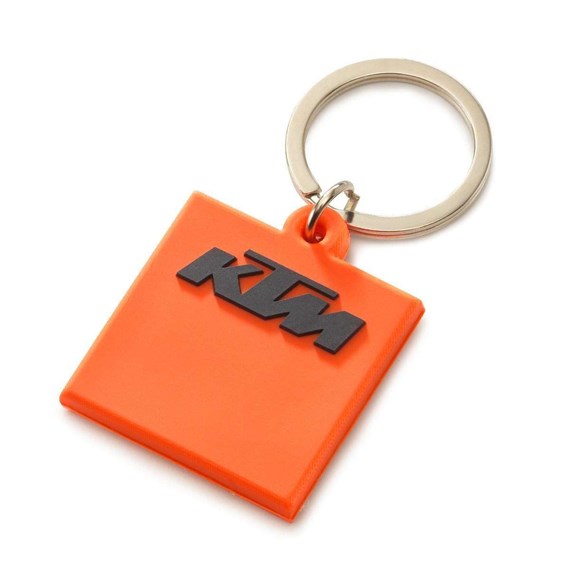 Bild von Logo Rubber Schlüsselring